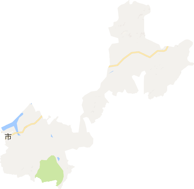 茄子河区电子地图