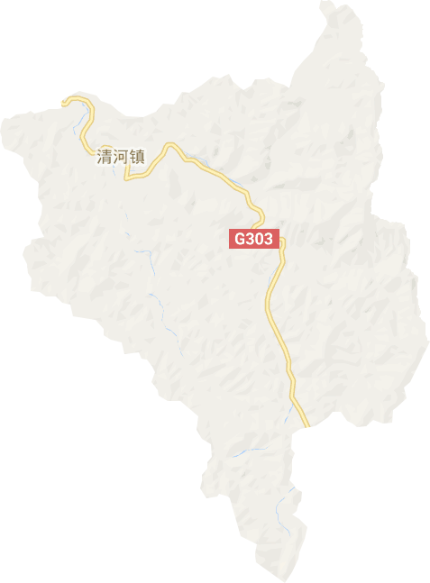 清河镇电子地图