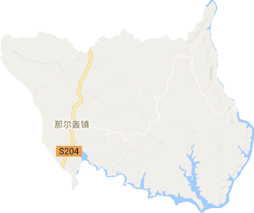 那尔轰镇电子地图