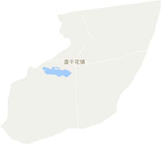 查干花镇电子地图