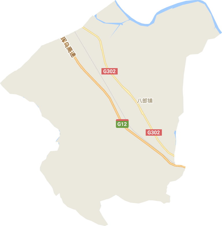 八郎镇电子地图