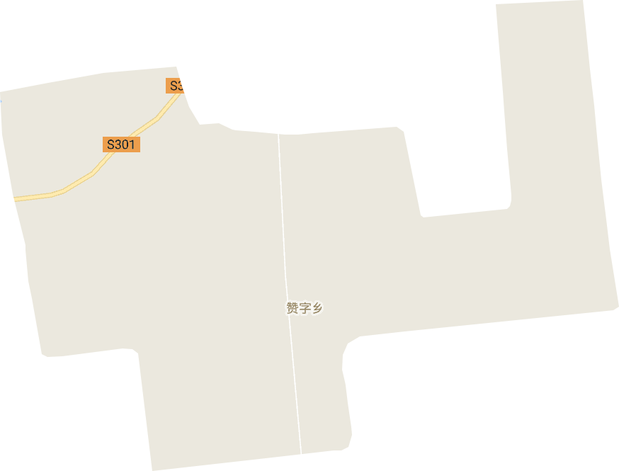 赞字乡电子地图