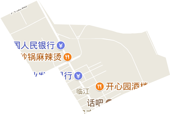临江街道电子地图
