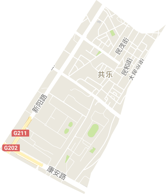 共乐街道电子地图