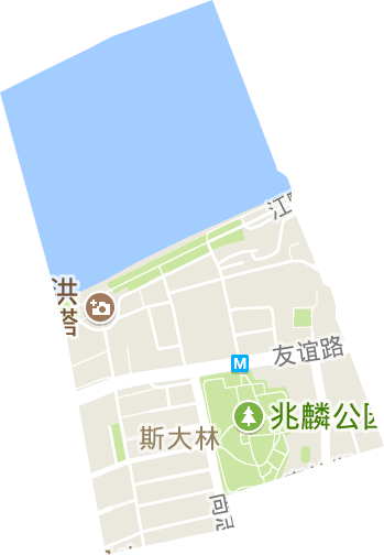 斯大林街道电子地图