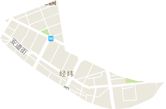 经纬街道电子地图