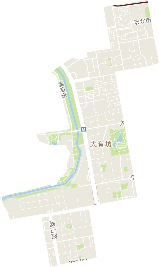 大有坊街道电子地图