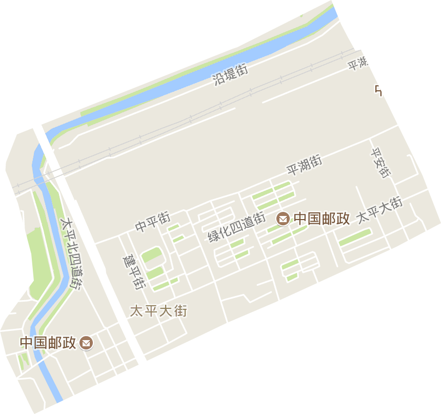 太平大街街道电子地图