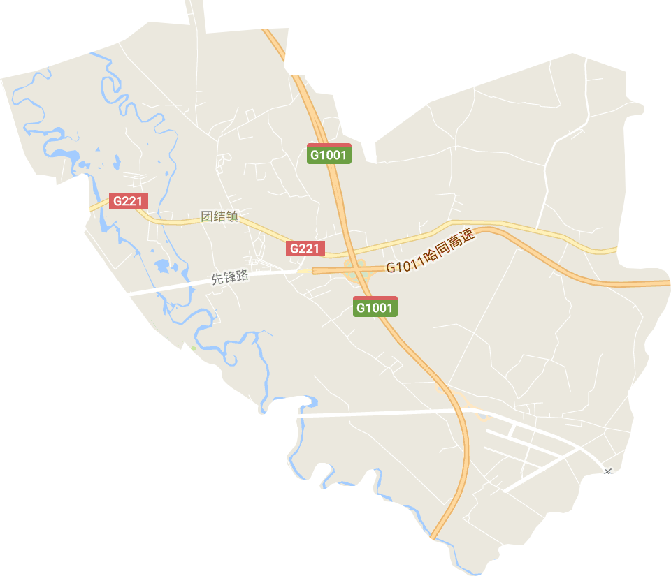 团结镇电子地图