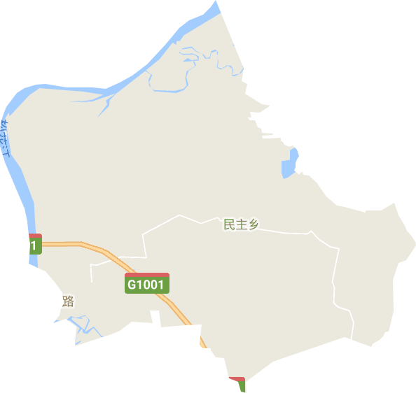 民主乡电子地图