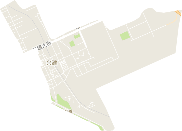 兴建街道电子地图