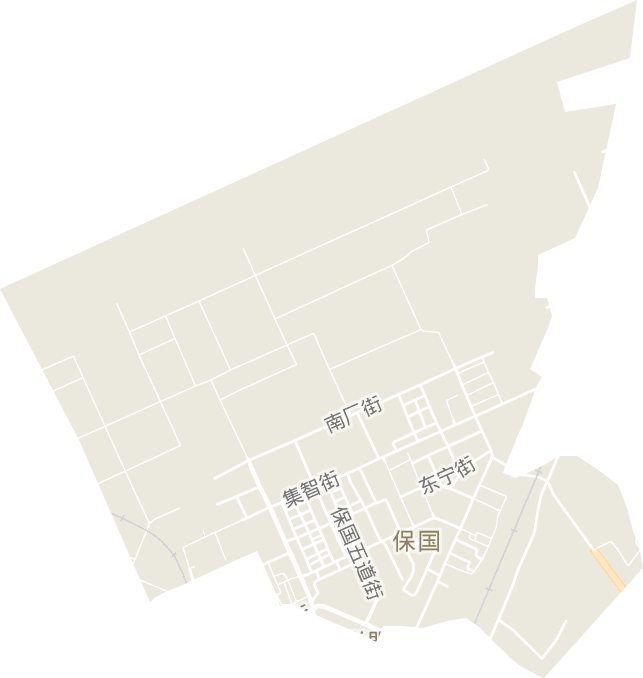 保国街道电子地图