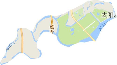 太阳岛街道电子地图