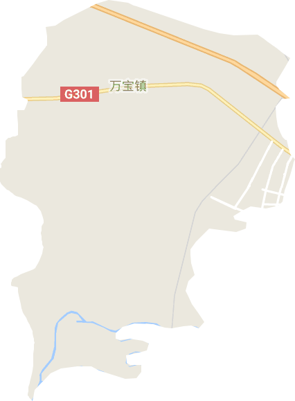万宝街道电子地图