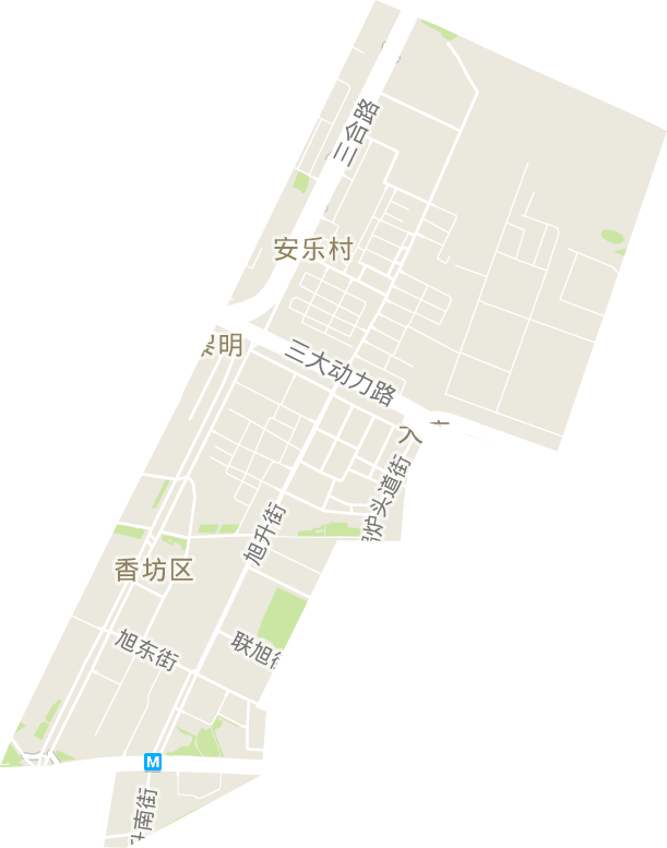 大庆路街道电子地图