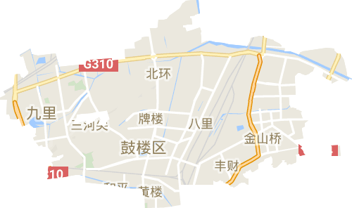 鼓楼区电子地图