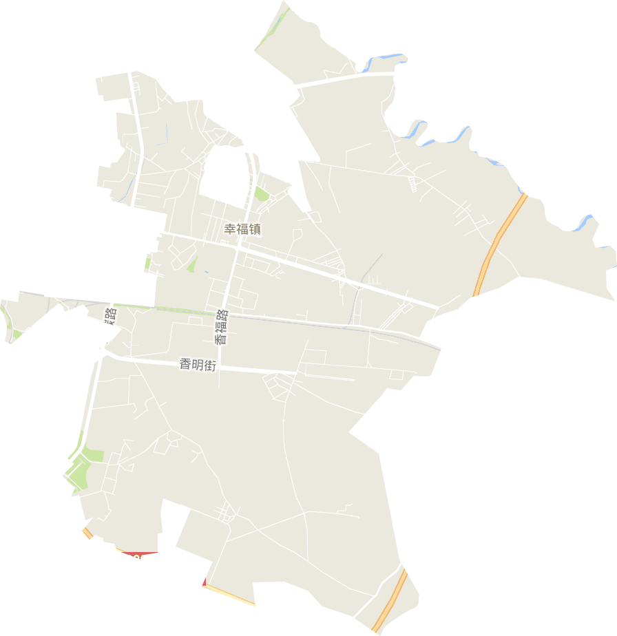 幸福镇电子地图