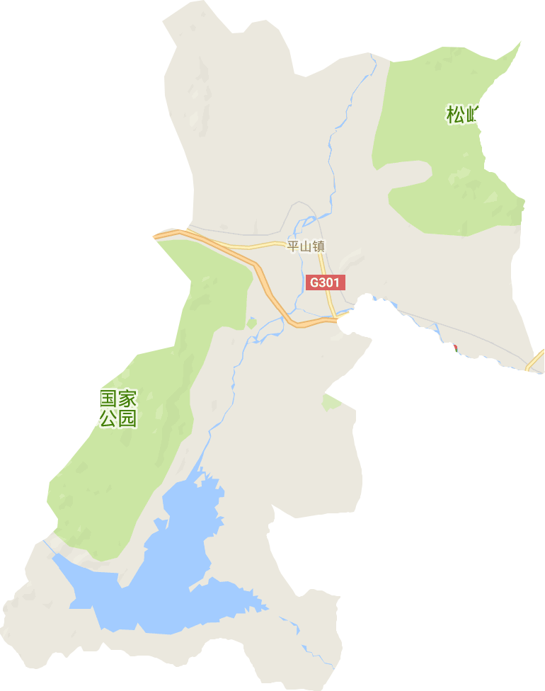 平山镇电子地图