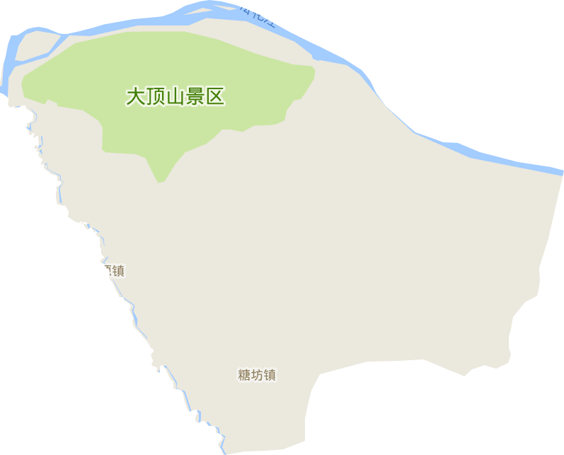 糖坊镇电子地图