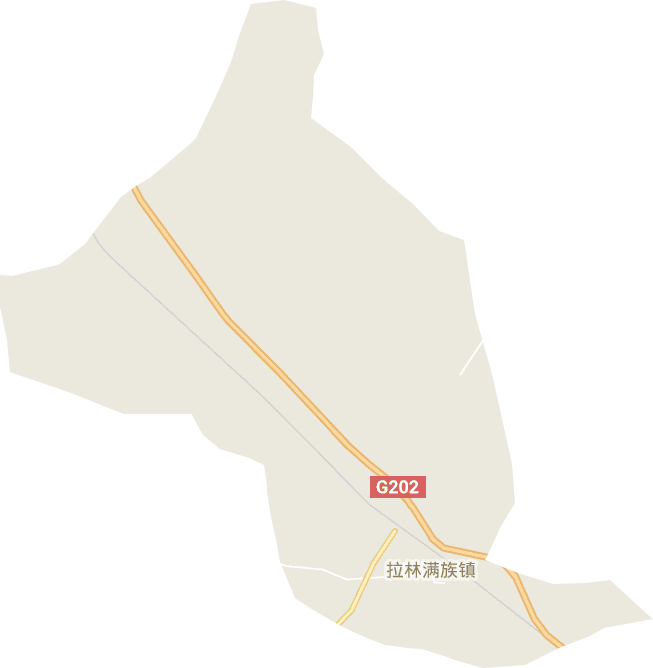 拉林满族镇电子地图