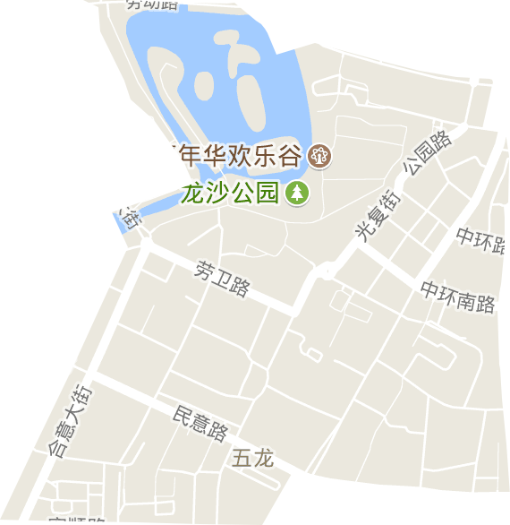 五龙街道电子地图