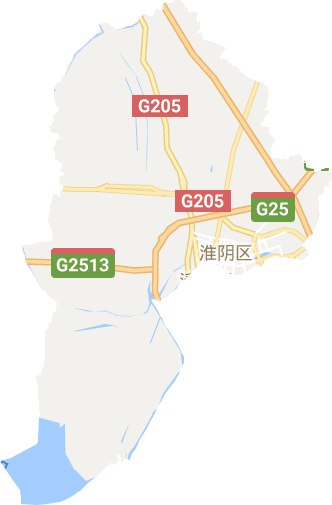淮阴区电子地图