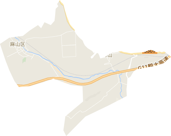 麻山街道电子地图