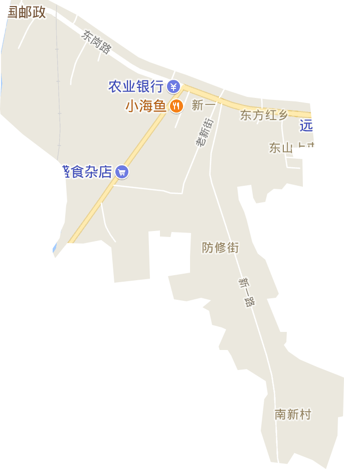 新一街道电子地图