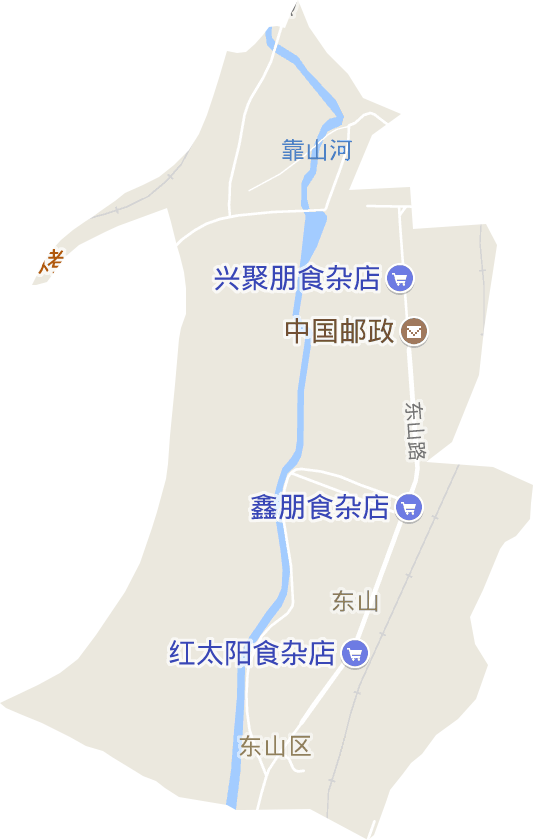 东山街道电子地图