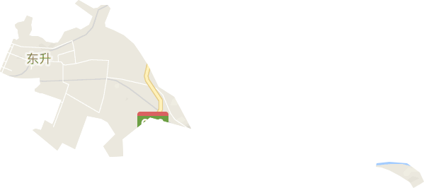 东升街道电子地图
