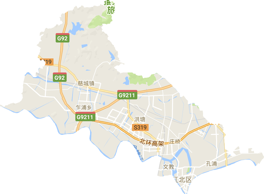 江北区电子地图