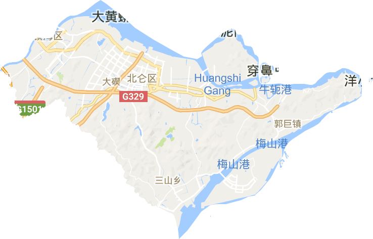 北仑区电子地图