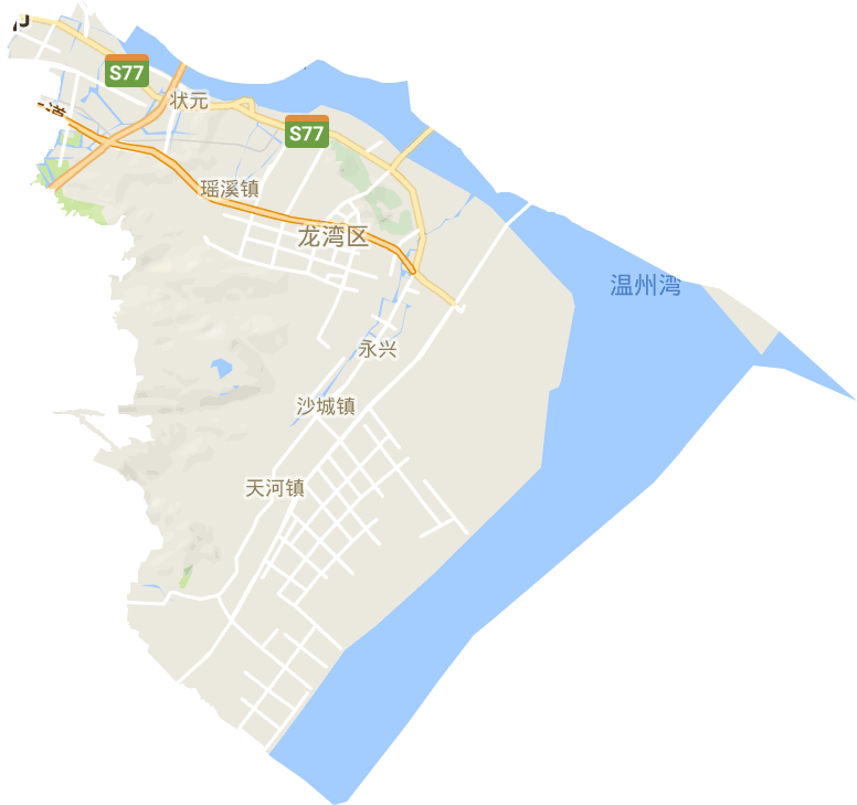 龙湾区电子地图