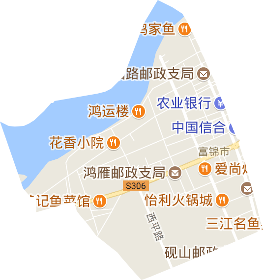 城西街道电子地图