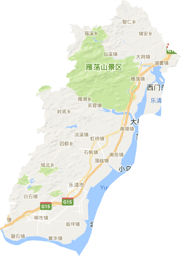 乐清市电子地图