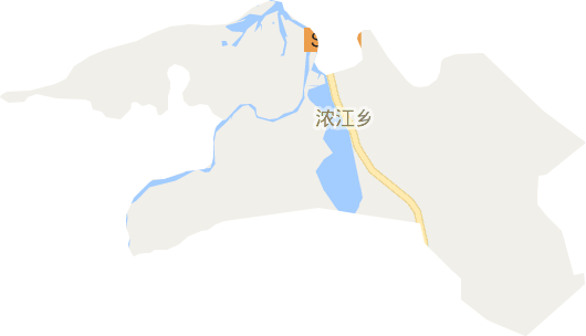 浓江乡电子地图
