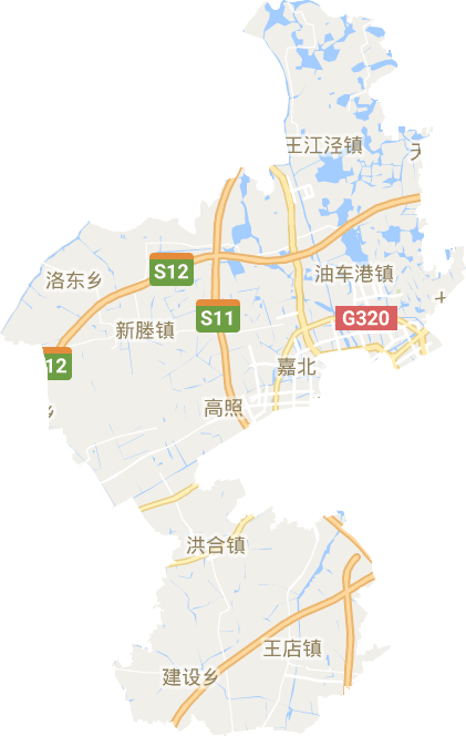 秀洲区电子地图