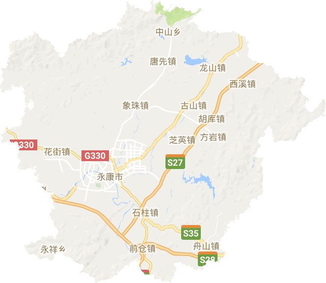 永康市电子地图