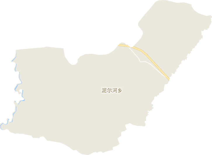 泥尔河乡电子地图