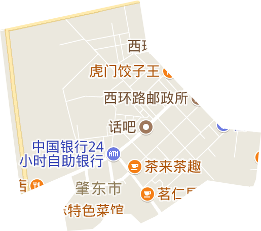 西园区办事处电子地图