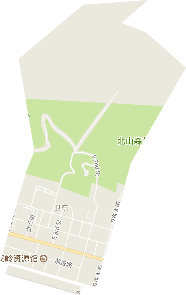 卫东街道电子地图
