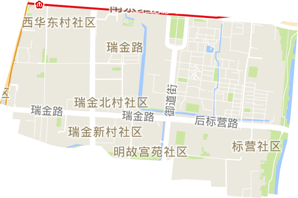 瑞金路街道电子地图