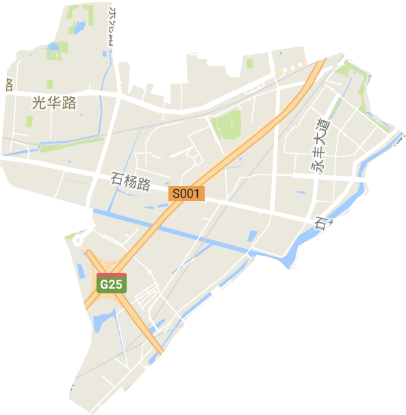 光华路街道电子地图