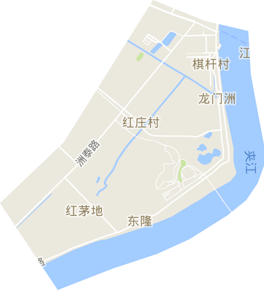 中新南京生态科技岛电子地图