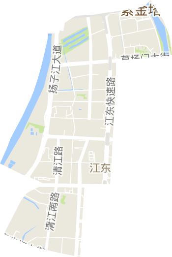 江东街道电子地图