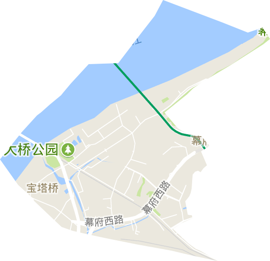 宝塔桥街道电子地图