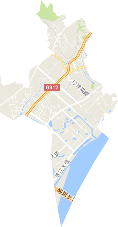 顶山街道电子地图