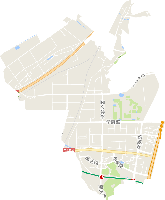 高新技术开发区电子地图