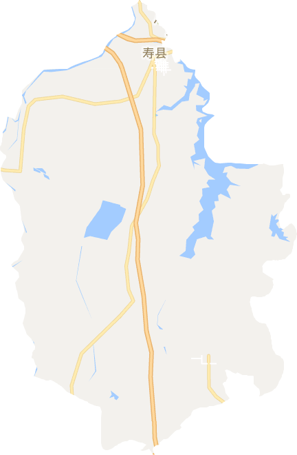 寿县电子地图