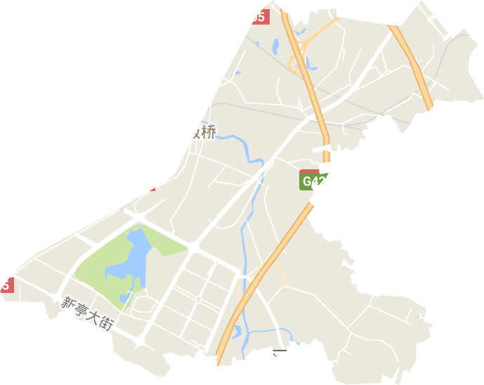 板桥新城电子地图